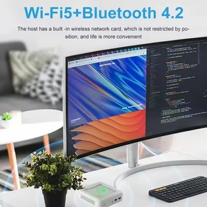 2024 nuovo RGB AMD Mini PC R7 2700U R5 2500U Barebone PC DDR4 NVMe Gaming PC vincere 11 Mini Computer 4K nc HTPC WiFi - Product Image 5