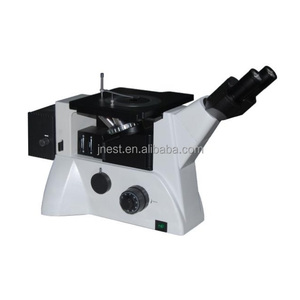 Microscopio metalográfico invertido trinocular de tipo grande, análisis de monitoreo de metales con software, - Product Image 1