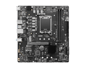 İki DDR5 DIMM yuvasına sahip olan MSI PRO B760M-B LGA 1700 soketi, çift kanallı bellek teknolojisini destekler.