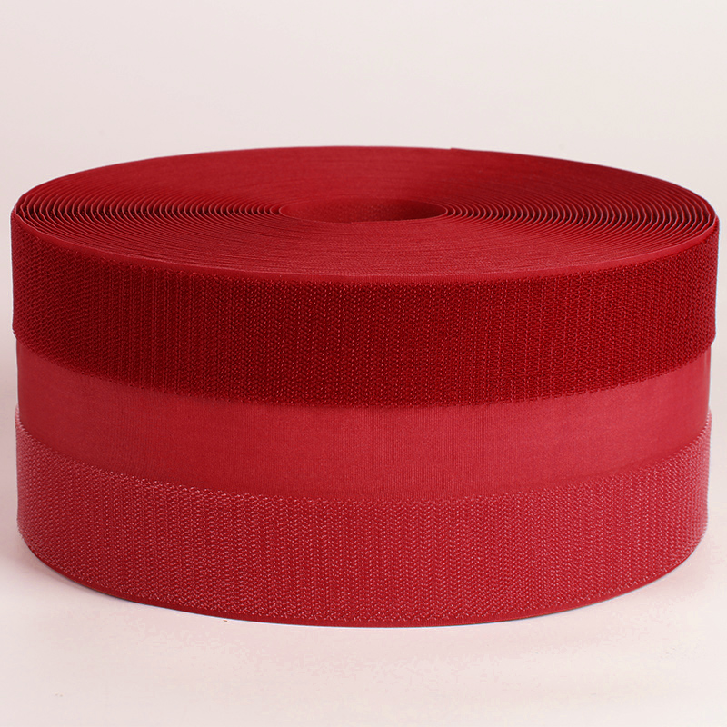 Red Same-side Hook and Loop 100mm