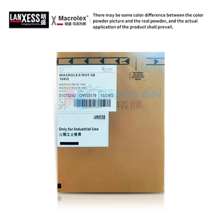 LANXESS Dye 5B Red ตัวทำละลายสีแดง52,สีย้อมตัวทำละลายทนอุณหภูมิสูงที่ใช้ในพลาสติกแลนซ์เซสแมคคลาโดเรด5B - Product Image 2