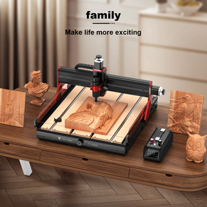 Twotrees 6050 Heavy Duty 4 Axis Linear ATC CNC Router Machine para madera con componentes de rodamiento de motor de núcleo de software - Product Image 5