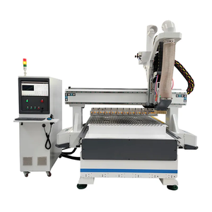 Heavy Duty 1325 Anidamiento Cnc Máquina cortadora de madera Enrutador de madera 3 Axis Atc Cnc Router Machine para muebles - Product Image 1