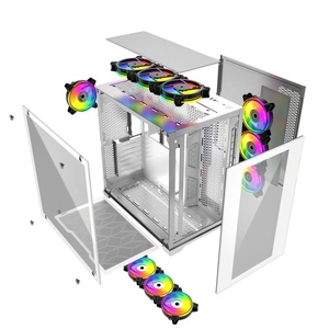 OEM <strong>Pc</strong> Desk <strong>case</strong> Mini-itx Horizontal Full Glass Computer 2022 Gaming <strong>Pc</strong> <strong>case</strong> - Product Image 3