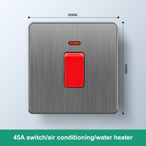 13A 1ギャング2wayスイッチソケット英国標準USB急速充電タイプCソケット - Product Image 2