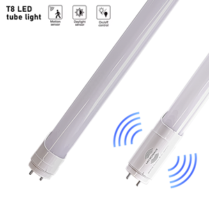 Ceiling Lighting 4Ft with Microwave Radar Motion Sensor CRI <strong>90</strong> 18W Microwave Smart <strong>T8</strong> <strong>LED</strong> Tube Light - Product Image 5