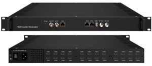 CATV 24 HD MI Entrada 16 Portadores salida Codificador de Modulador Mpeg 4/H.264 Modulador de Codificador - Product Image 4