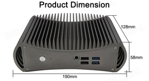 EGLOBAL-ordenador de escritorio pequeño con DP HD tipo C USB3.1, 10Gbps, 4K, Win10, Gaming Mini Pc, 10 Gen i5 10210U I7 10510U - Product Image 6