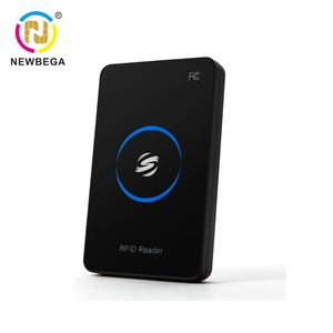 Best Seller LF 125KHz Lector de tarjetas inteligentes RFID negro Lector de tarjetas de control de acceso - Product Image 2