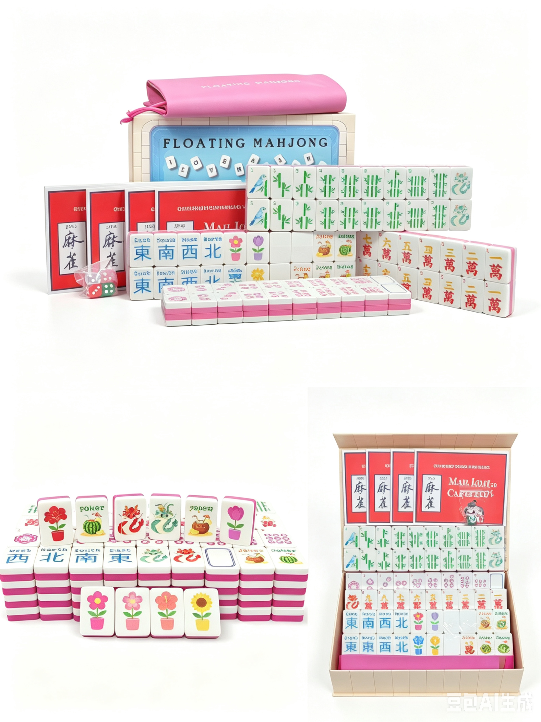 Set rosa