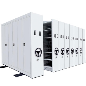 Di chuyển kệ thép nộp hồ sơ Thư Viện văn phòng Tủ lưu trữ di động kệ lưu trữ phòng di động tập tin compactor - Product Image 5