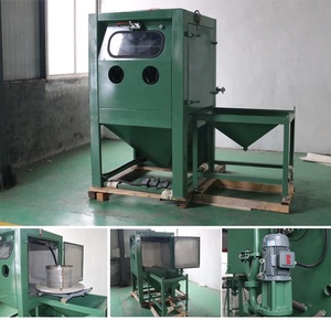 Fabrika fiyat en kaliteli 150L kolay taşıma Mini kumlama dolabı - Product Image 4