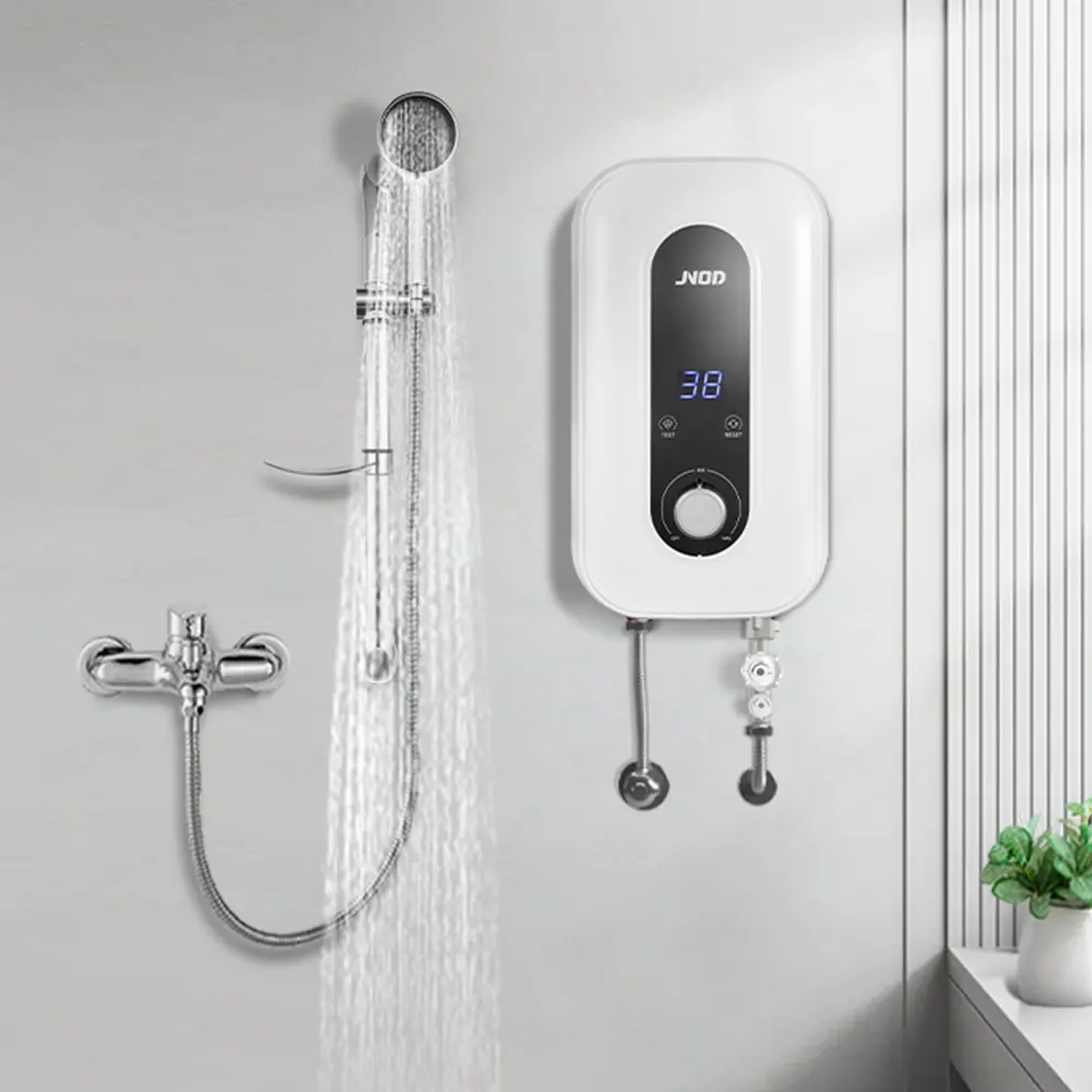 220V 3.5kW-7kW ELCB Banheiro Calentador de Água Água Quente Geyser Tankless Instant Electric Water Heater for Shower