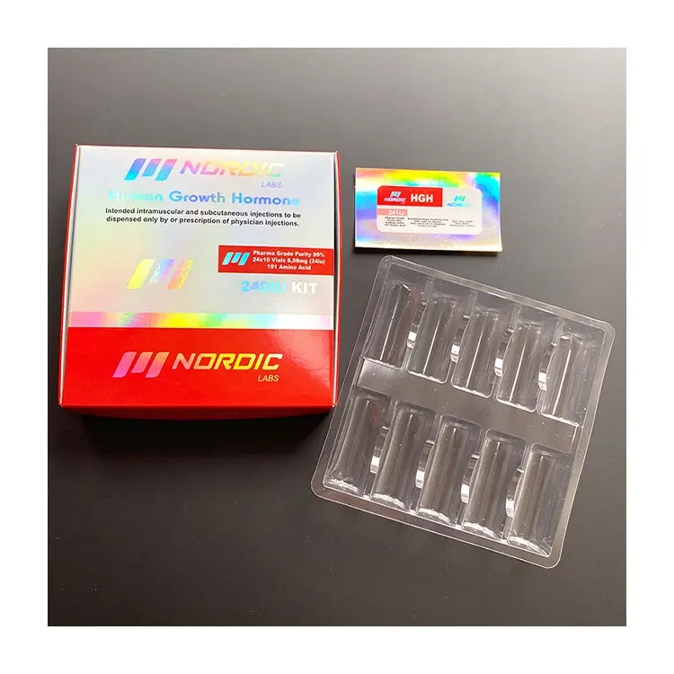 Pharma Verpakking 50 - Custom Verpakking Farmaceutische Producten Verpakking Etiket Sticker Peptide Etiketten Hgh Labels