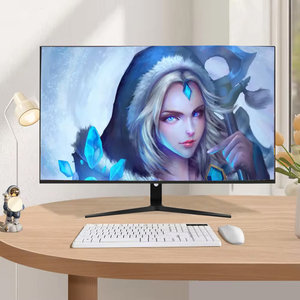 24/27/32 inç kavisli LED oyun monitörü PC için 1K 1920X1080 çözünürlük 75Hz/165Hz yenileme hızı LCD ekran dahili hoparlör DP - Product Image 1