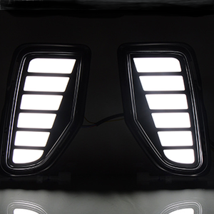 Yeni LED DRL Toyota Corolla çapraz 2024 LED gündüz koşu işık beyaz günışığı sis lambası kapak ile Amber dönüş sinyali - Product Image 2