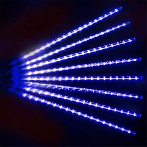 <span class=keywords><strong>LED</strong></span> גשם אור מטאור צינור מקלחת גשם מחרוזת 30CM נטיף קרח אור מסיבת חתונת חג המולד גן חיצוני קישוט אור