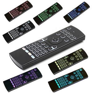 MX3 Remote Colors Backlight 2.4G Wireless Remotes <strong>Control</strong> 6-Axis IR Learning MX3 RGB Colors Backlit Air Mouse I8 <strong>Keyboard</strong> TV BOX - Product Image 1