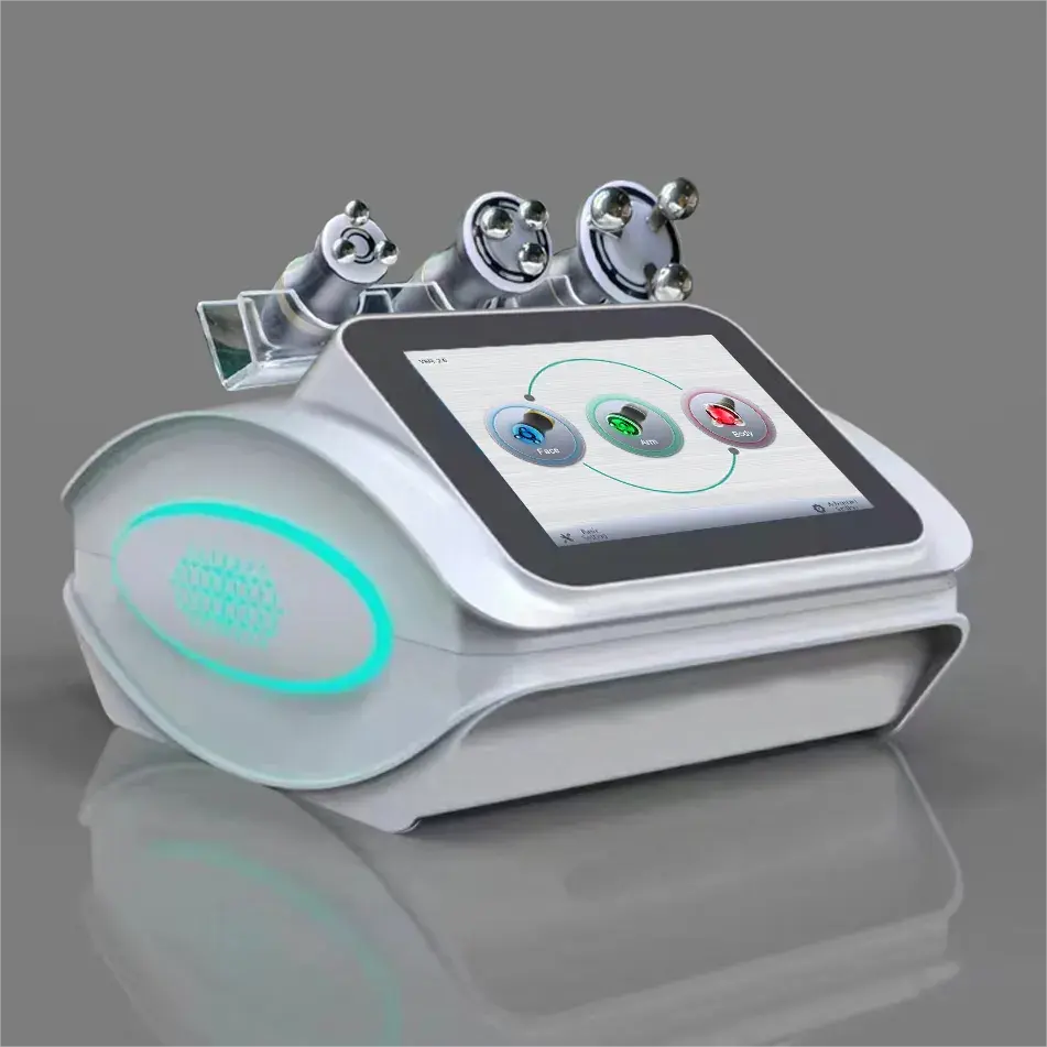 Led fisioterapia RF rejuvenescimento pele máquina 360 rolo cuidados com a pele Facial aperto máquina radiofrequência