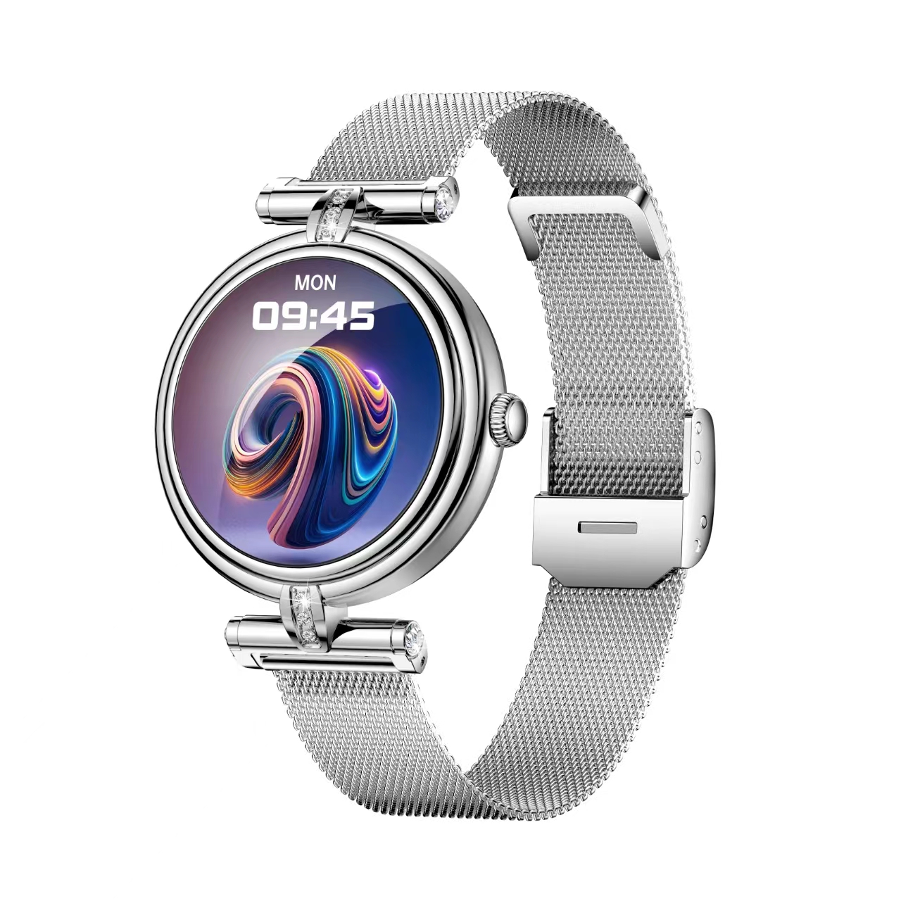 silicone+milan metal strap
