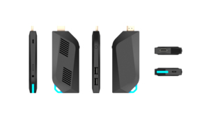 แท่งเล็กพกพา T08 Intel Quad Core Quad Core ขนาดเล็ก N2830ไคลเอนต์บางมีพัดลม Type C 3.1มีอยู่ในปลั๊ก AU US - Product Image 5