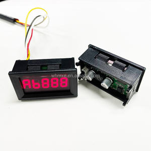 WHMX MODBUS протокол RS485 интерфейс программируемый PLC Коммуникационный Водонепроницаемый светодиодный 7-сегментный дисплей