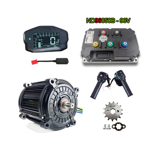 Высокоскоростной кодировщик QS 180 90H 8000W 72V / 96V 140KPH, комплект для преобразования среднего привода двигателя с контроллером Fardriver - Product Image 2