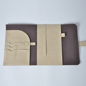 Kişiselleştirilmiş el işi deri not defteri günlüğü kitap kapağı koruyucu İncil kapak kalem döngü ve kart yuvaları - Product Image 6