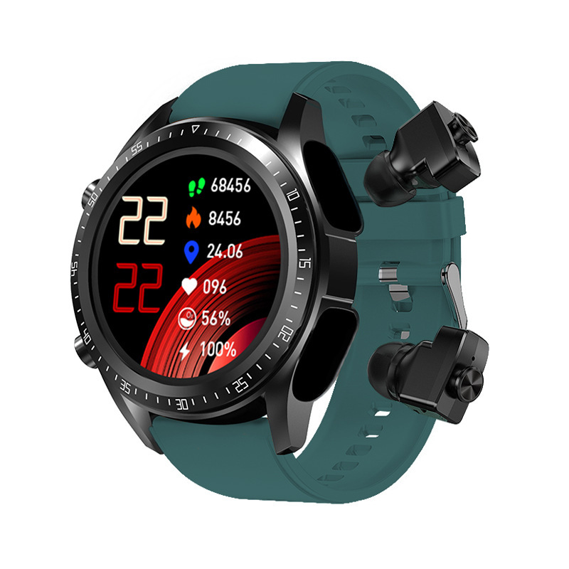 Bracelet de montre en silicone vert