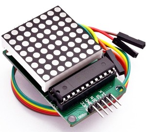 8x8 8*8 MAX7219 Dot Led <strong>Module</strong> MCU LED Control <strong>Module</strong> for 5V Interface <strong>Module</strong> <strong>Output</strong> <strong>Input</strong> Common Cathode. - Product Image 1
