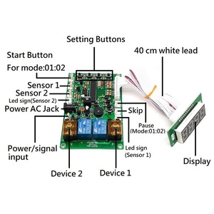 5 minutos MDB circuito principal inteligente cuenta regresiva impresa multifunción retardo Arcade temporizador tablero para ps3 - Product Image 5