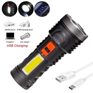 Siêu sáng có thể sạc lại đèn pin cao lumens nâng cấp mạnh mẽ Đèn pin cầm tay dẫn đèn pin cho trường hợp khẩn cấp - Product Image 3