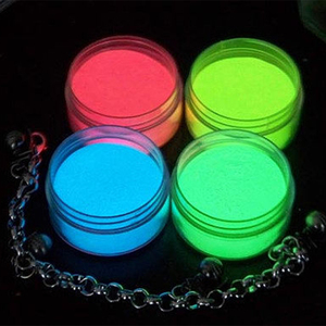 Sıcak satış kızdırma koyu toz reçine Pigment fosfor tozu lüminesan Pigment reçine el sanatları için