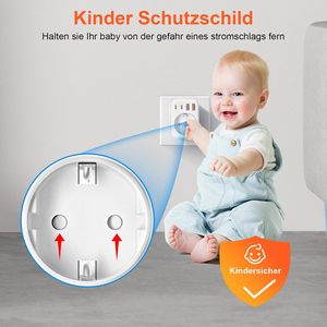 Charging <strong>Adapter</strong> <strong>EU</strong> to US <strong>Plug</strong> 5 in 1Wall Electric <strong>Multi</strong> Socket <strong>Adapter</strong> <strong>With</strong> 2 USB A+2 Type C Ports for USA Canada Germany <strong>Plug</strong> - Product Image 4
