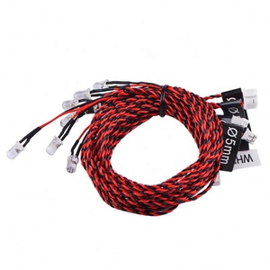 ไฟ RC 8ชุดระบบไฟ LED ไฟกระพริบจำลองพร้อมกล่องควบคุมอุปกรณ์เสริมสำหรับเฮลิคอปเตอร์เครื่องบิน RC - Product Image 3