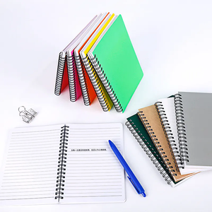 Logotipo personalizado Novo <span class=keywords><strong>Notepad</strong></span> e Sticky Notes Eco-Friendly Kraft Paper Trade Show Presentes Imagem Corporativa Promoção Spiral <span class=keywords><strong>Notebook</strong></span>