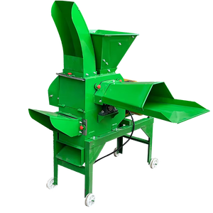 Multifunctional Agricultural Feed Processing Machines Poultry Cattle Feed <strong>Grinder</strong> Mini Chaff Cutter Grass Stalk Chopper for