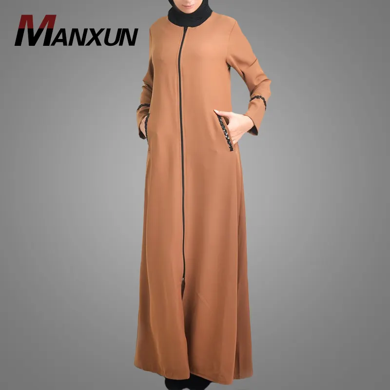 Traditionele Moslim Abaya Lange Mouwen Abaya Dubai Eid Boerka Kebaya Arabisch Jilbaya Islamitische Kleding Vrouwen Gebed Jurk