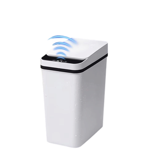 12L Mỏng Phòng Tắm Bin Không Thấm Nước Thùng Rác Nhà Cảm Ứng Thùng Rác Có Thể Cho Nhà Bếp Sử Dụng Thương Mại Nhựa Thùng Thông Minh Thùng Rác Có Thể - Product Image 1