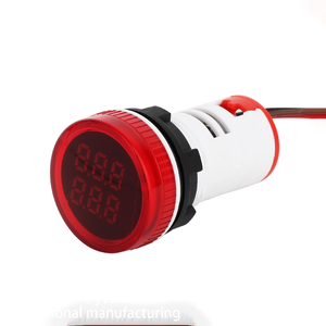 EPE PRO-Luz indicadora digital de plástico redonda, mini contador eléctrico, con función de luz, 2x2 - Product Image 5
