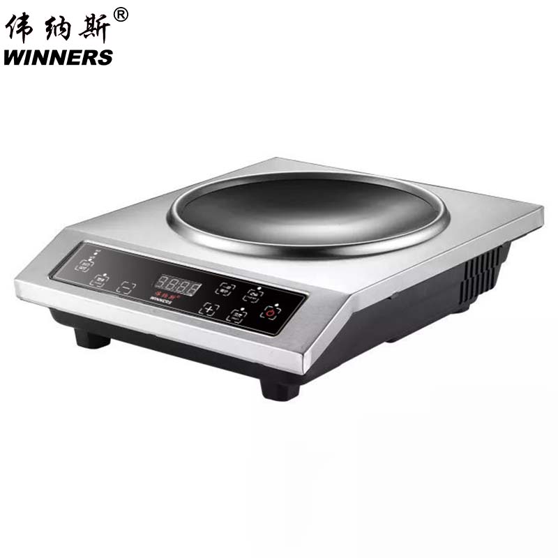 Wok 220V/3500W plastique + acier