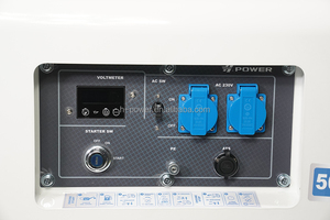 Aceptar OEM de un solo cilindro inversor de 4 tiempos generador diésel silencioso 50/60Hz 195FE modelo grupo electrógeno diésel - Product Image 3