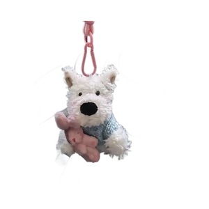 Cao Cấp Tây Nguyên Con Chó Con Sang Trọng Xe Đồ Chơi Siêu Mềm Keychain Mặt Dây Chuyền Mù Hộp Quà Tặng Căng Thẳng Cứu Trợ Với PP Bông Làm Đầy - Product Image 5