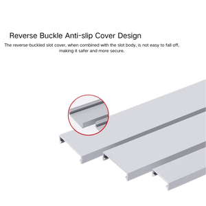 2 mét/cái PVC mở khe cắm cáp ống dẫn PXC-20 * 25 nhựa Điện rãnh hệ thống dây điện Ống dẫn cáp Trunking cáp gọn gàng kênh Cáp - Product Image 4