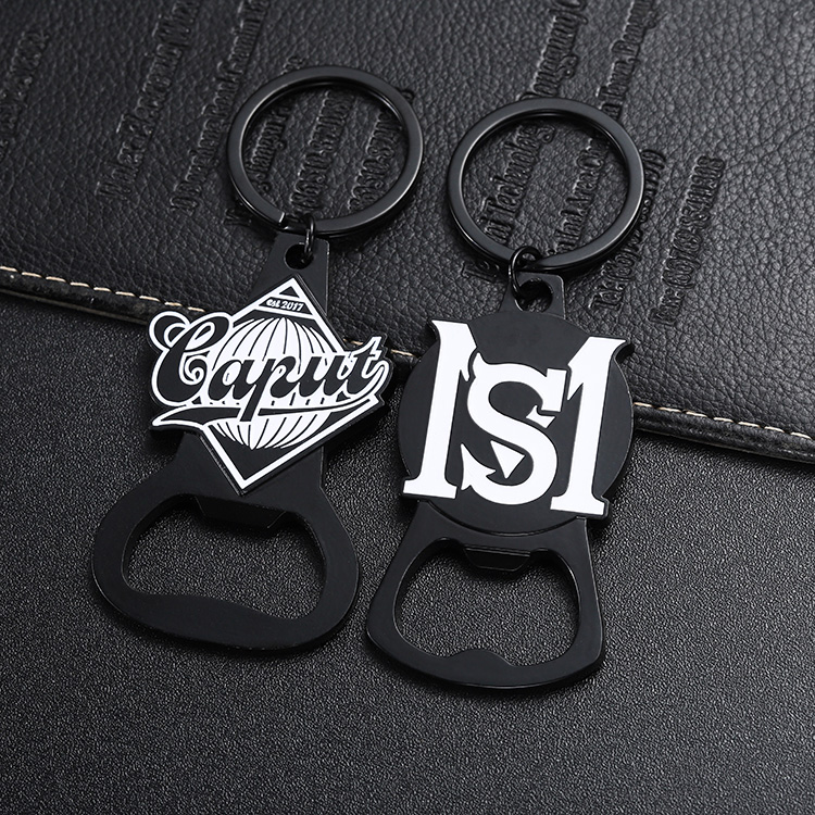 Ensemble de porte-clés décapsuleur de marque