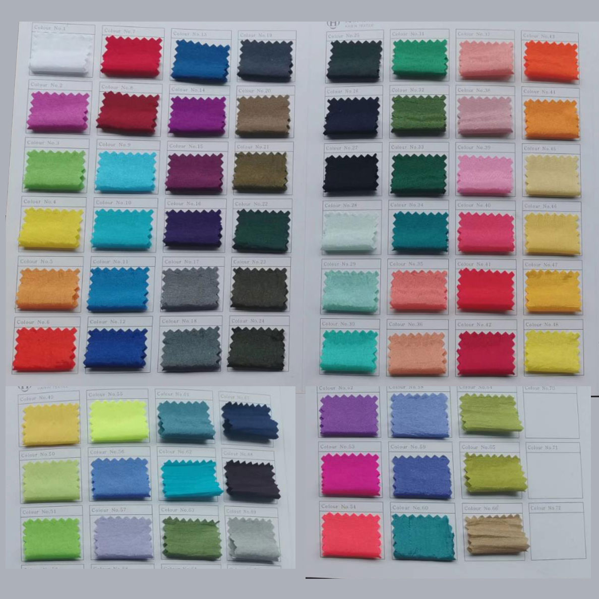 Tarjeta de Color