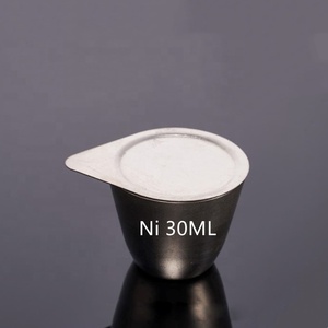 99.96% <strong>N6</strong> Purity Laboratory 30ml/50ml/100ml <strong>Nickel</strong> Crucible with Cover Lid - Product Image 1