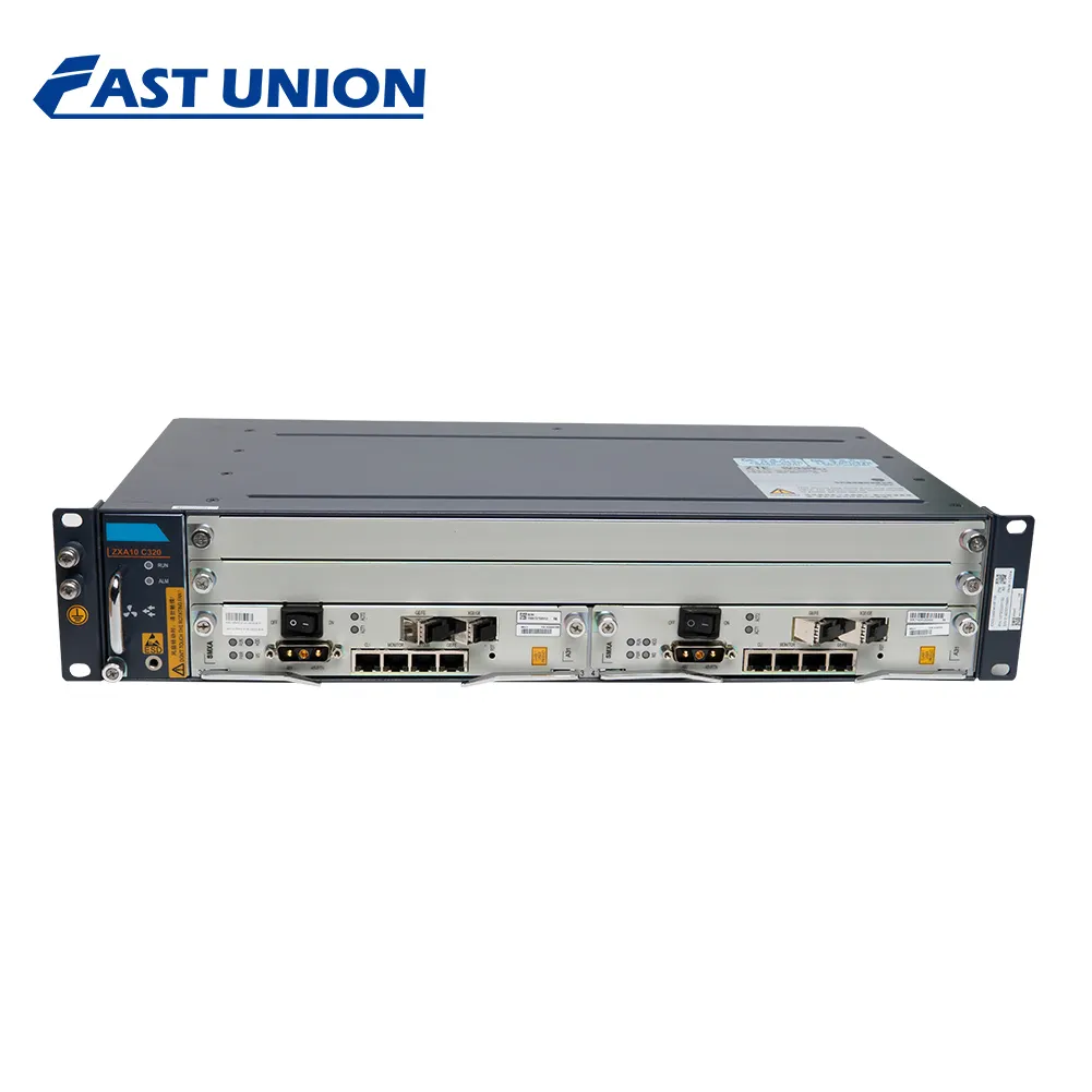 OLT ftth olts Mini 1G 10G GTGO Gpon AC/DC c320 OLT pengiriman cepat