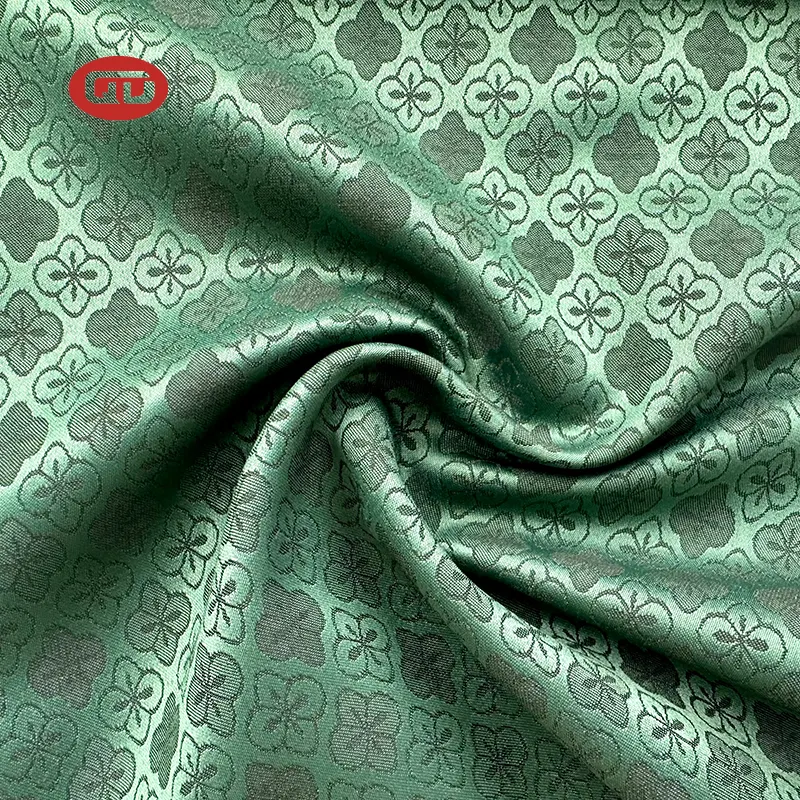 Tela jacquard tejida de Poliéster Viscosa, tejido jacquard, venta al por mayor