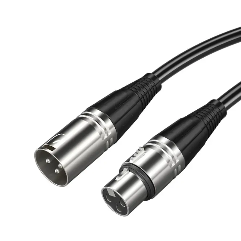 Оптовая продажа, профессиональный цветной кабель XLR для микрофона «штырь-гнездо»
